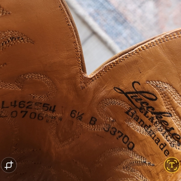 Intricate Brown and Black Cowboy Western Boots - Picture 9 of 13